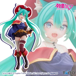 Vocaloid Hatsune Miku (Puss in Boots) Wonderland Figure